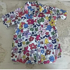 Hanna Andersson Size 8 Floral
Button Down